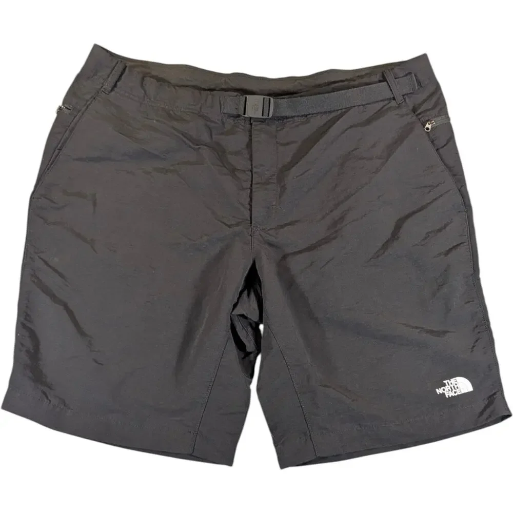 The North Face Black Hiking Shorts Built In Belt Size 40